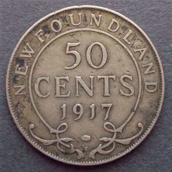 1917-Newfoundland-Half